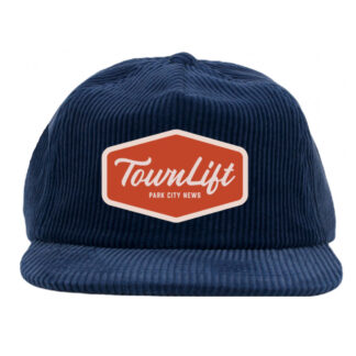 TownLift Vintage Corduroy Hat Blue